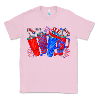 Bubblegum Pink american obsessive cup Classic Tee - CowhideDigitalArt