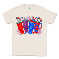 Natural american obsessive cup Classic Tee - CowhideDigitalArt