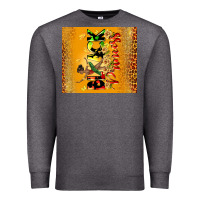 Charcoal Heather black princess Premium Sweatshirt - CowGirlArtShop