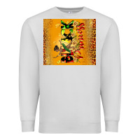 Dove Grey black princess Premium Sweatshirt - CowGirlArtShop
