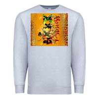 Heather Grey black princess Premium Sweatshirt - CowGirlArtShop
