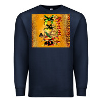 Navy black princess Premium Sweatshirt - CowGirlArtShop