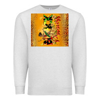 Oatmeal Heather black princess Premium Sweatshirt - CowGirlArtShop