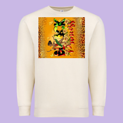Black Princess Premium Sweatshirt Designed By Cowgirlartshop