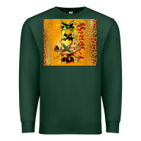 Sports Green black princess Premium Sweatshirt - CowGirlArtShop