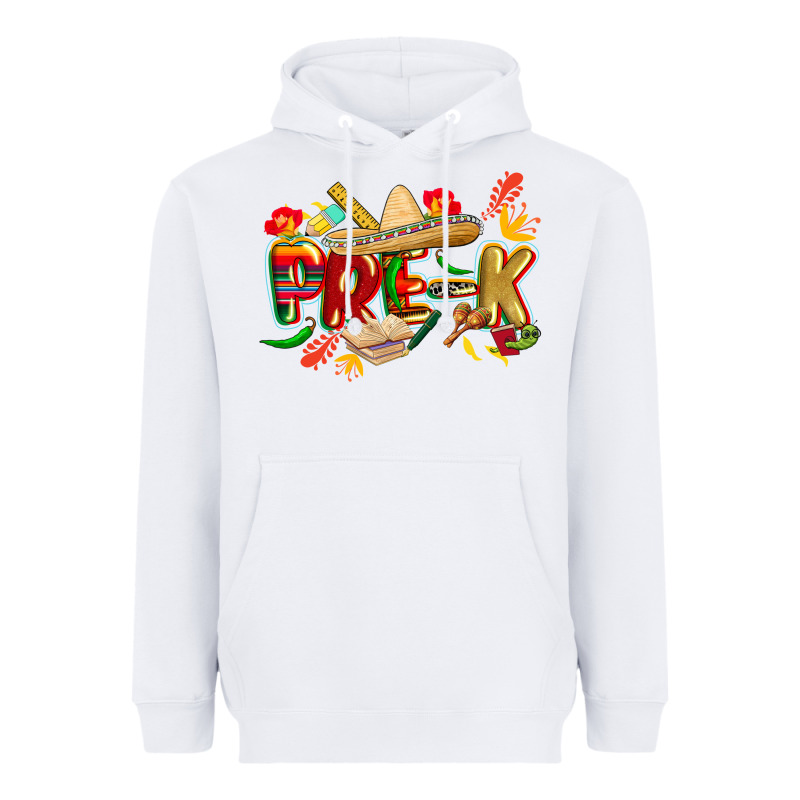 Cinco De Mayo Pre K Heavyweight Hoodie by CowGirlArtShop | Teevron