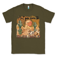 Army Green ain t going down til the sun comes up Classic Tee - MaliasSmallBusiness