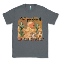 Charcoal Heather ain t going down til the sun comes up Classic Tee - MaliasSmallBusiness