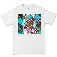 White race heart tumbler Premium Tee - AdoDesignShop