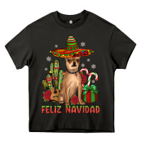 Asphalt Chihuahua feliz navidad Heavy Core Tee - JahusDesignShop