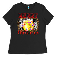Black ornament merry christmas Ladies Tee - RanaPortraitStore