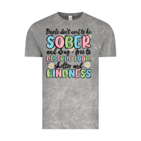 Cloud Rock people dont need to be sober and drugfree to deserve food Vintage Tee - MaliasSmallBusiness