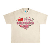 Sandshell my first valentines day Urban Heavy Tee - MaliasSmallBusiness