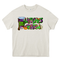 Cream witches brew Heavy Core Tee - AdoDesignShop