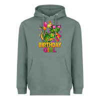 Sage 3rd birthday girl t rex pink Heavyweight Hoodie - CowGirlArtShop