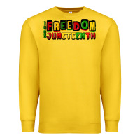 Lemon freedom juneteenth Premium Sweatshirt - CowGirlArtShop