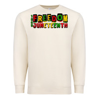 Sandshell freedom juneteenth Premium Sweatshirt - CowGirlArtShop