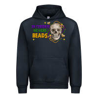 Navy on tuesdays we wear beads skull Urban Hoodie - FaDigitalArtStudio