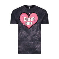 Cloud Black dump him valentines day Vintage Tee - MaliasSmallBusiness