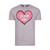 Vintage Zinc dump him valentines day Vintage Tee - MaliasSmallBusiness