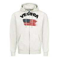 Virginia Zipper Hoodie | Teevron