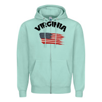 Seafoam VIRGINIA Zipper Hoodie - Bettercallsaul