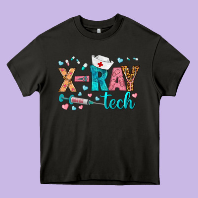 X Ray Tech Heavy Core Tee Designed By Bundleandbundleshop