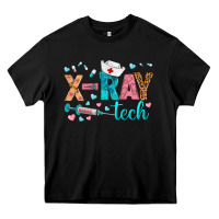 Black x ray tech Heavy Core Tee - BundleAndBundleShop