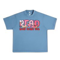 Pebble Blue read your heart out Urban Heavy Tee - MaliasSmallBusiness