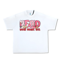White read your heart out Urban Heavy Tee - MaliasSmallBusiness
