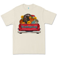 Bone thanksgiving truck turkey pumpkin Premium Tee - AdoDesignShop