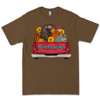 Cacao thanksgiving truck turkey pumpkin Premium Tee - AdoDesignShop
