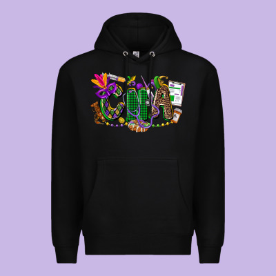 Cna Mardi Gras Premium Hoodie Designed By Cowgirlartshop