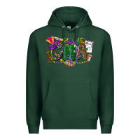 Sports Green cna mardi gras Premium Hoodie - CowGirlArtShop