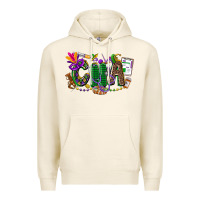 Tofu cna mardi gras Premium Hoodie - CowGirlArtShop