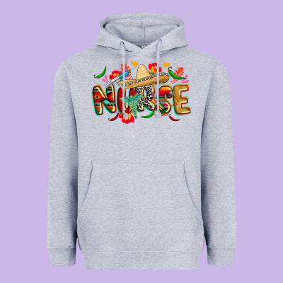 Cinco De Mayo Nurse Heavyweight Hoodie Designed By Cowgirlartshop