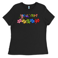 Black you are loved autism Ladies Tee - JahusDesignShop