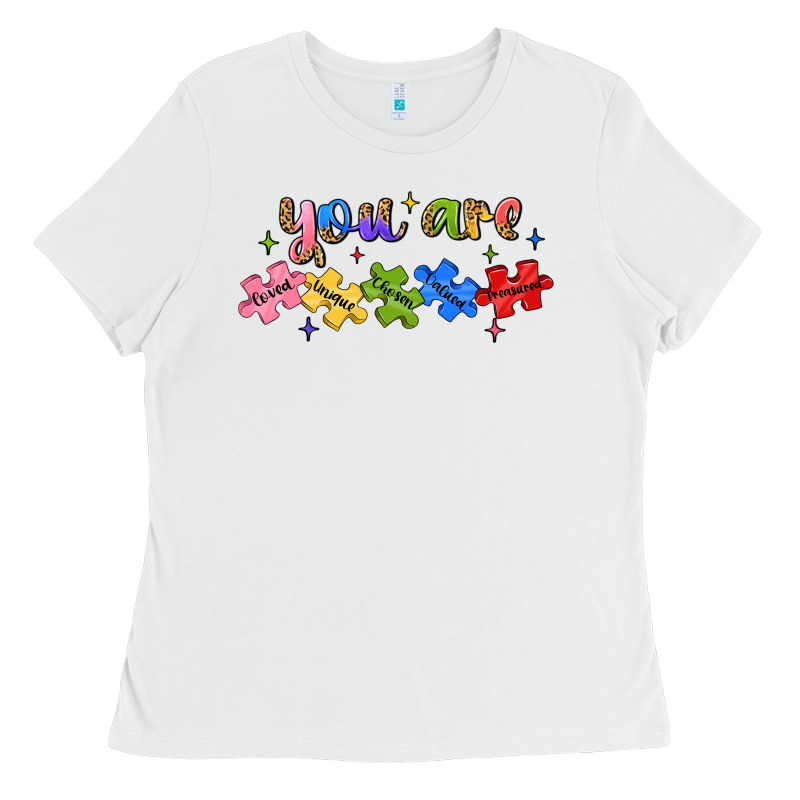 You Are Loved Autism Ladies Tee by JahusDesignShop | Teevron