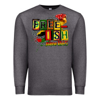 Charcoal Heather free ish since 1865 Premium Sweatshirt - CowGirlArtShop