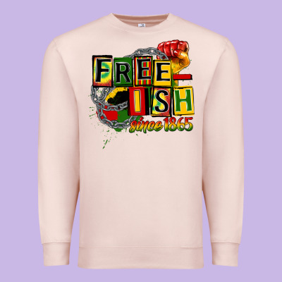 Free Ish Since 1865 Premium Sweatshirt Designed By Cowgirlartshop