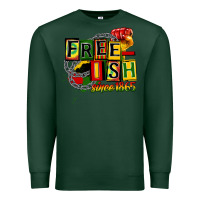 Sports Green free ish since 1865 Premium Sweatshirt - CowGirlArtShop