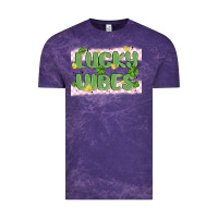 Cloud Purple lucky vibes Vintage Tee - MaliasSmallBusiness