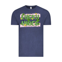 Vintage Denim lucky vibes Vintage Tee - MaliasSmallBusiness