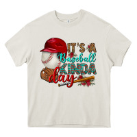 Cream it's a baseball kinda day Heavy Core Tee - BundleAndBundleShop