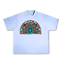 Grape Ice western turquoise aztec cowhide serape  rainbows Urban Heavy Tee - AdoDesignShop