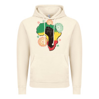 Vintage Artic africa map Vintage Hoodie - MaliasSmallBusiness