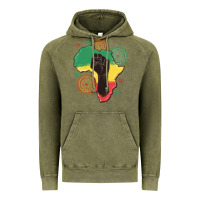 Vintage Olive africa map Vintage Hoodie - MaliasSmallBusiness