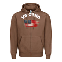 Chestnut VIRGINIA Zipper Hoodie - Bettercallsaul