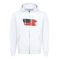 White VIRGINIA Zipper Hoodie - Bettercallsaul
