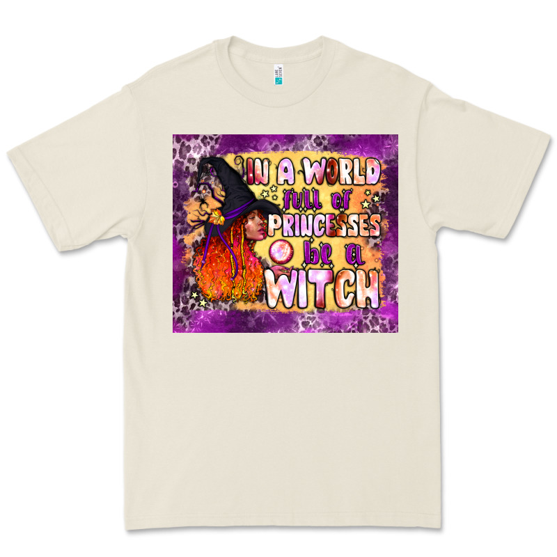 In A World Full Of Princesses Be A Witch Tumbler Premium Tee by BundleAndBundleShop | Teevron